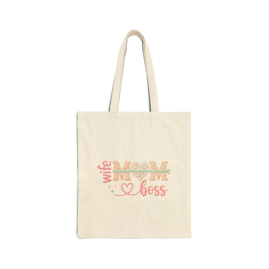 Cotton Canvas Tote Bag