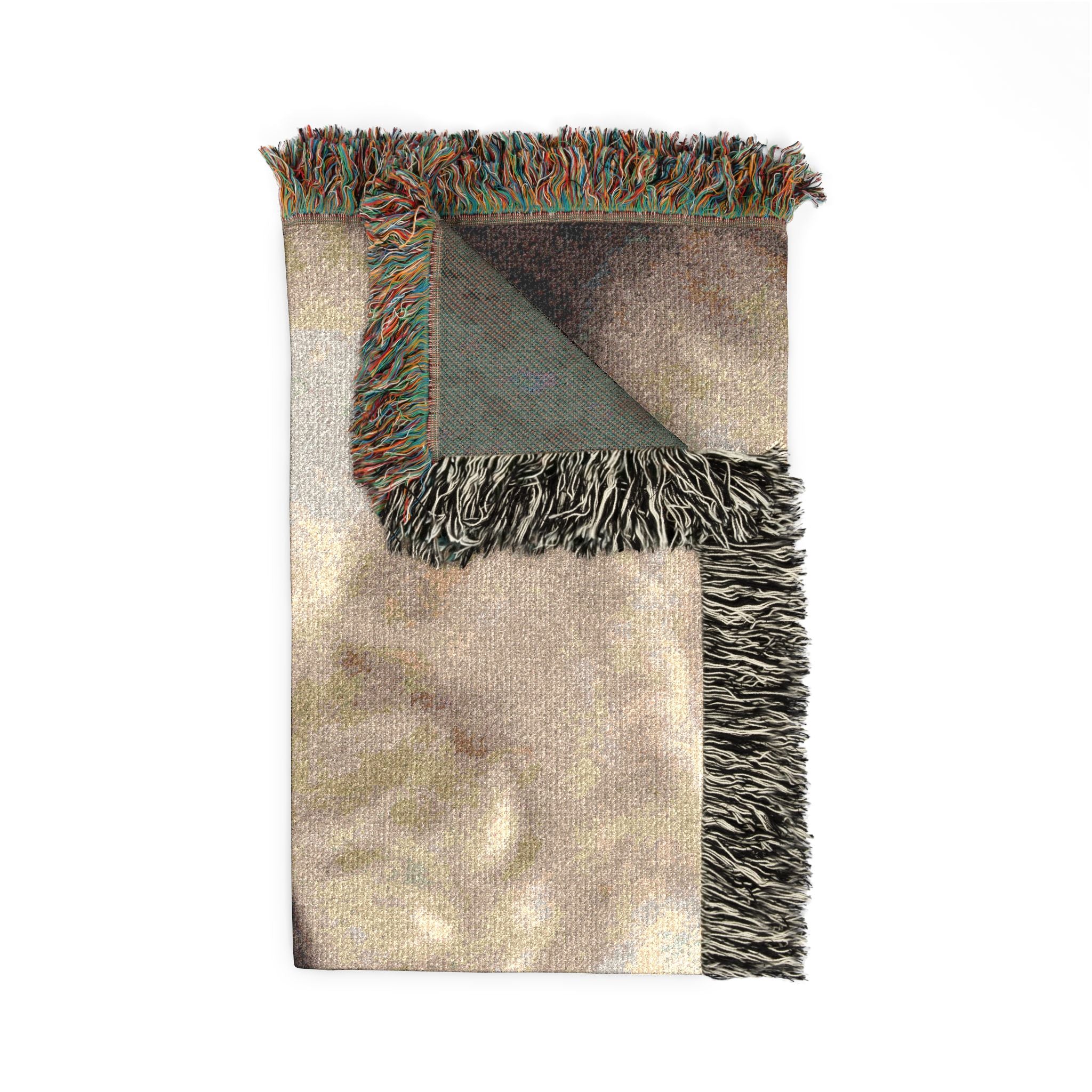 Smiling Doggie Woven Blanket