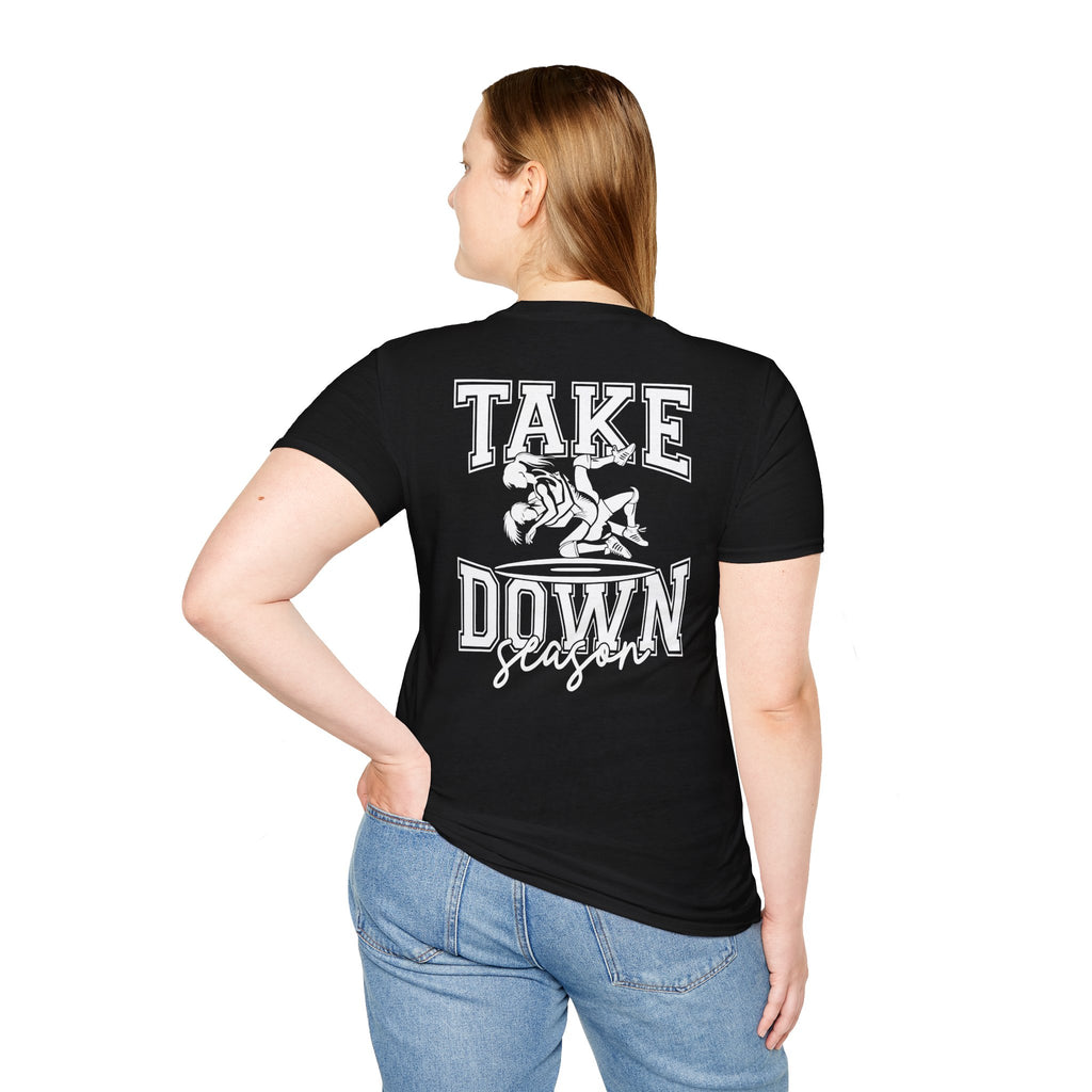 Women's Wrestling  Softstyle T-Shirt
