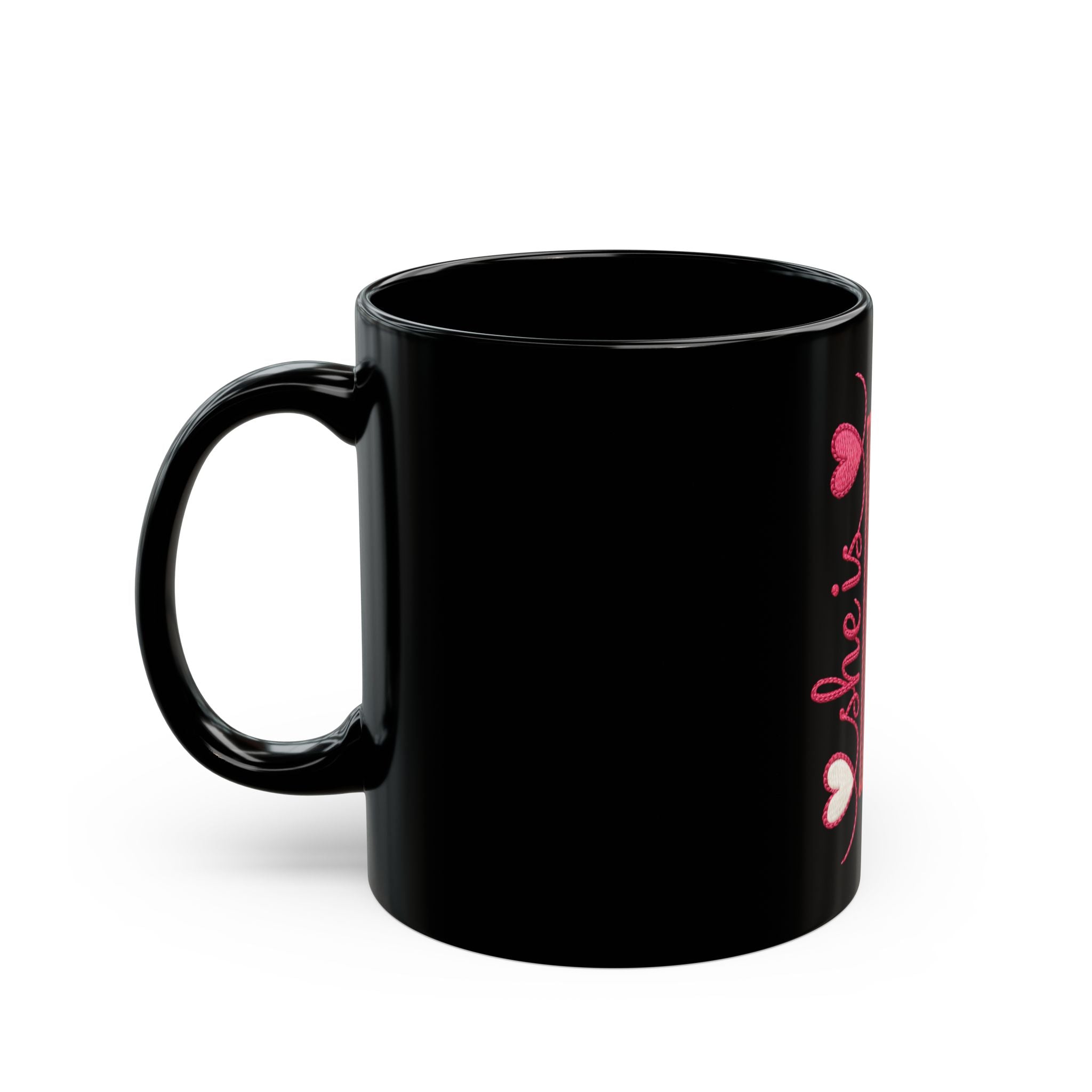 She is Strong Black Mug (11oz, 15oz)