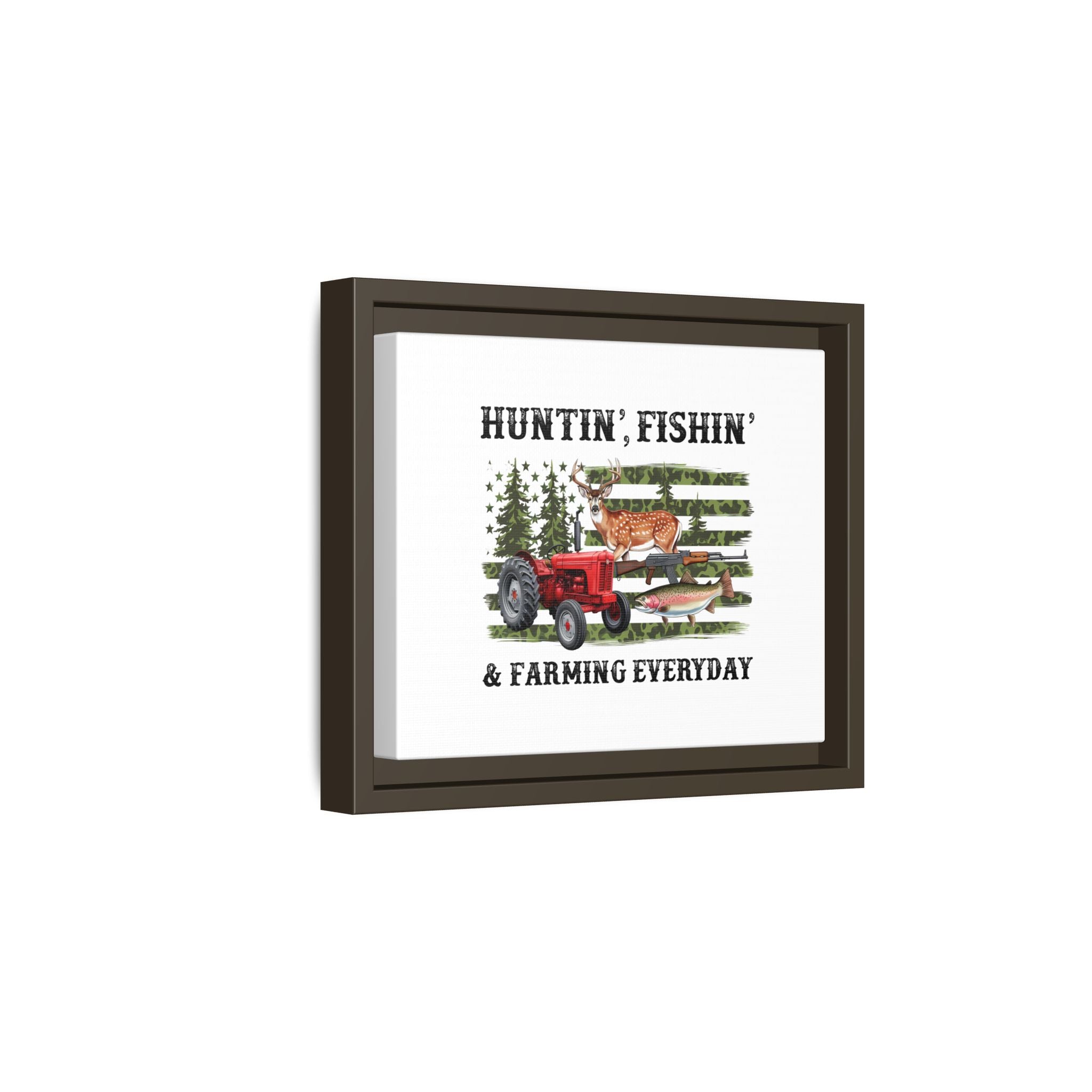 Matte Canvas, Framed (Multi-color)