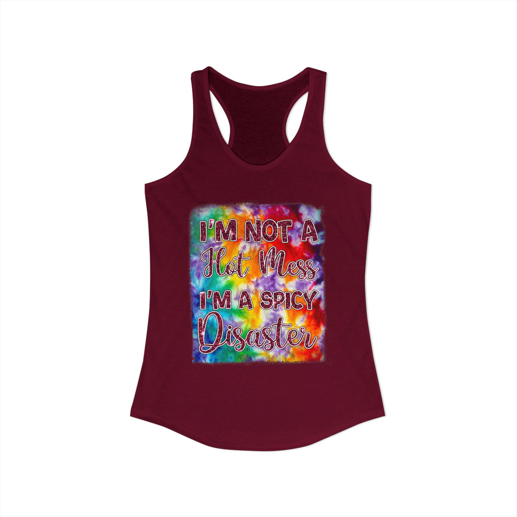Hot Mess Women's Ideal Racerback Tank