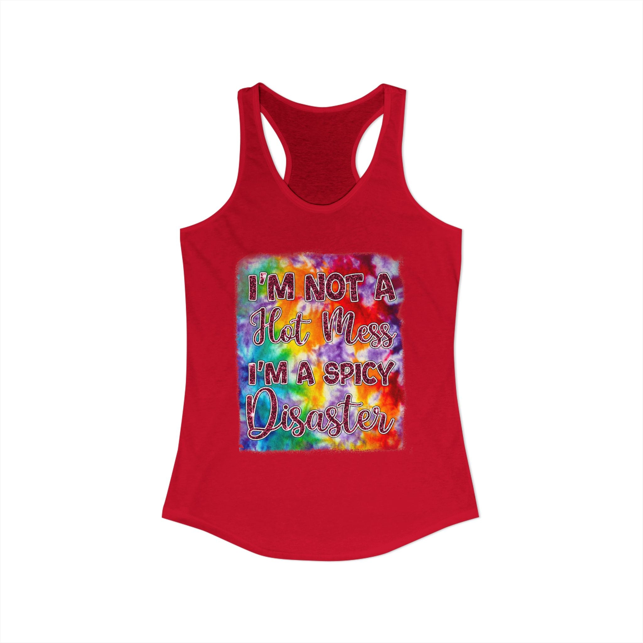 Hot Mess Women's Ideal Racerback Tank