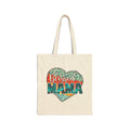 Blessed Mama Cotton Canvas Tote Bag