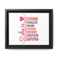 Matte Canvas, Framed (Multi-color)