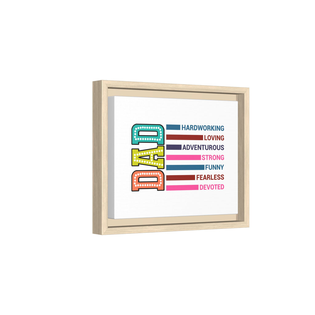 Matte Canvas, Framed (Multi-color)