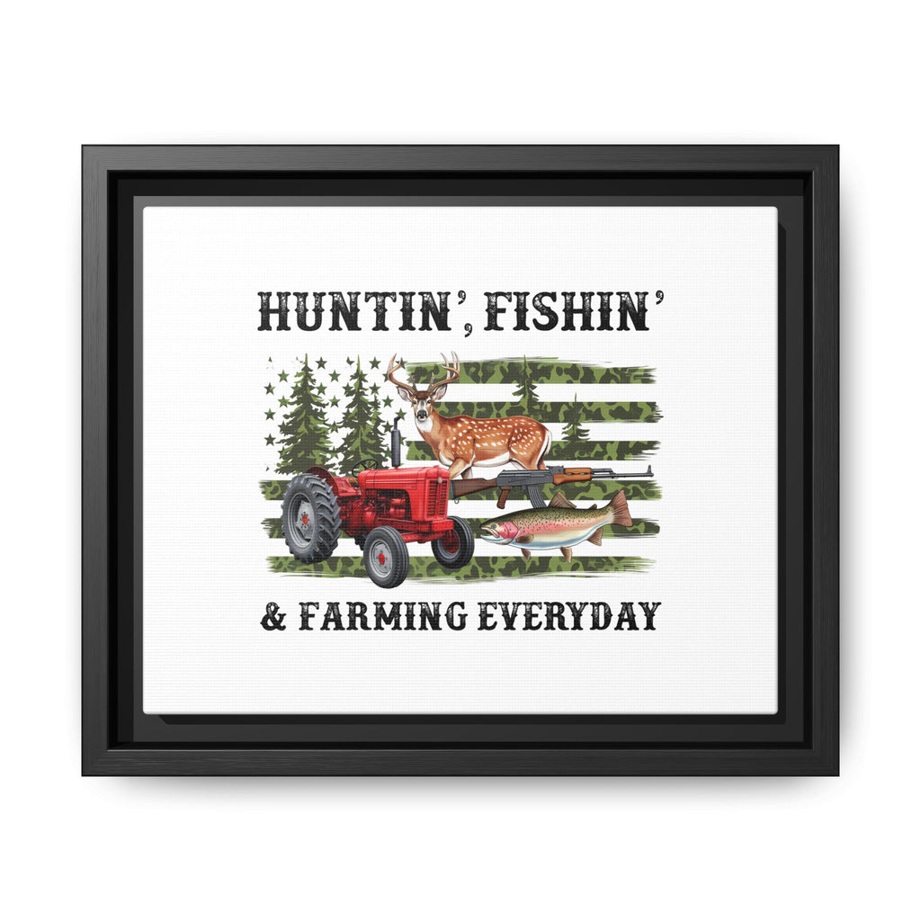 Matte Canvas, Framed (Multi-color)